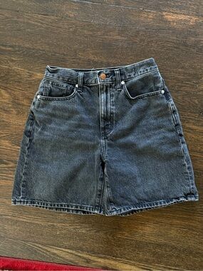 Madewell baggy jean shorts